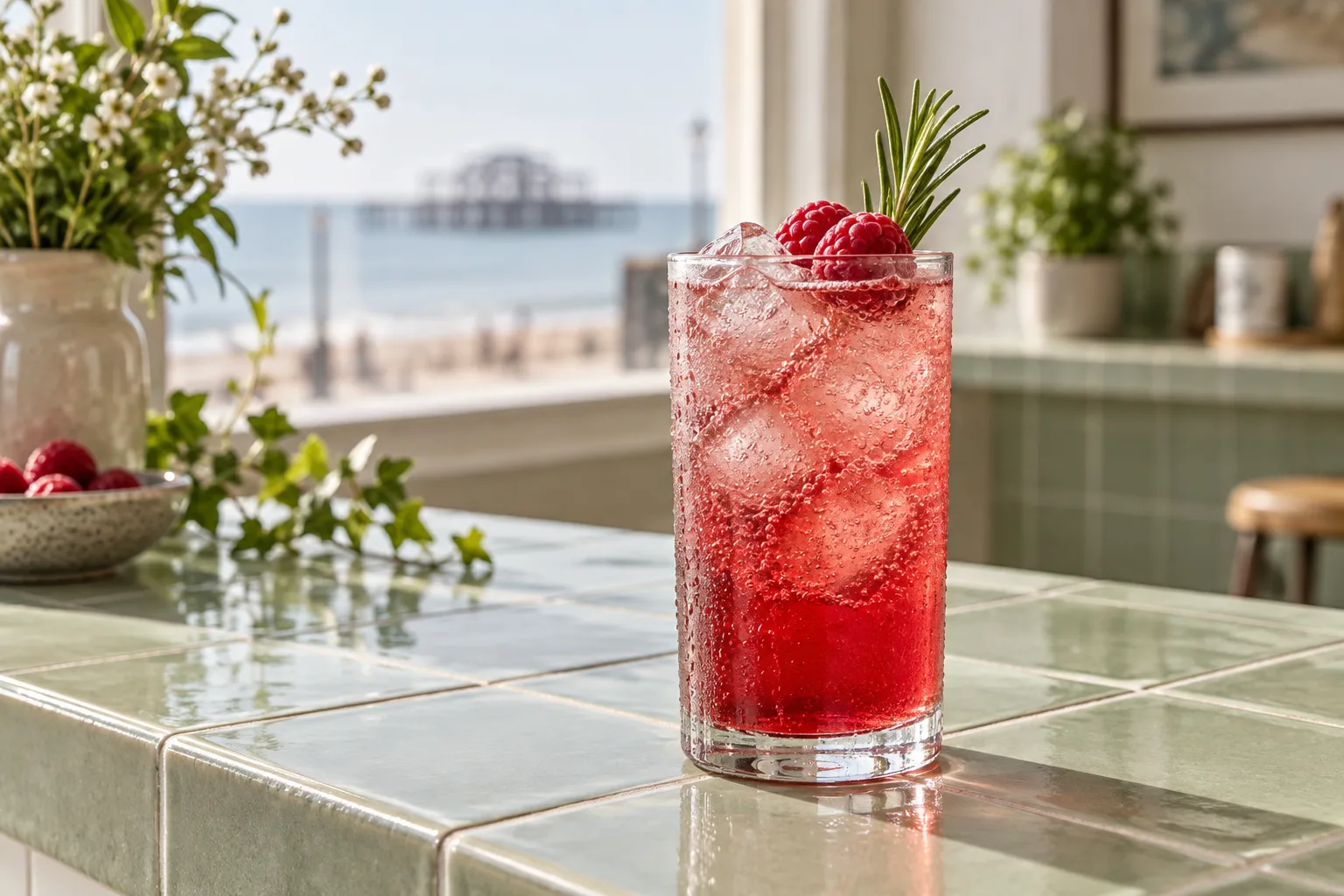 Berry Kefir Soda